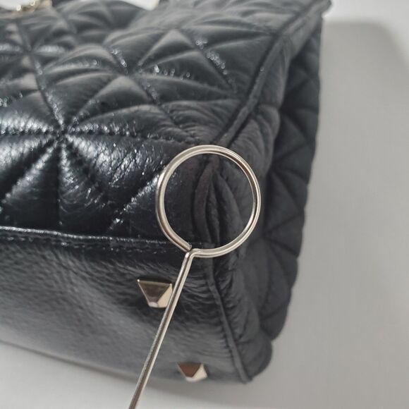 Kate Spade Women’s Quilted Shoulder Bag Black Leather Medium Sedgewick Place - Picture 14 of 16